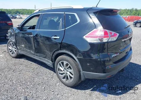 2014 Nissan Rogue Sl из США, поврежденный, VIN 5N1AT2MV0EC759519